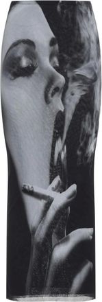 Jean Paul Gaultier Falda Larga de Mujer Smoking - Skirts - Mujer - Negro - XS