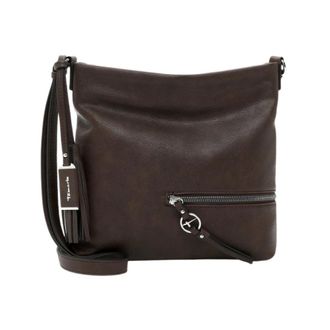 Tamaris Nele Crossbody Bag - Dames - Tassen - Bruin - Maat: ONE Size Leer