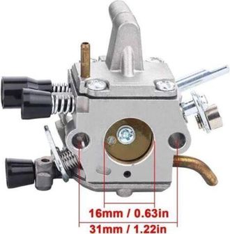 OEM Carburador Para Desbrozadora Stihl Fs120, Fs200, Fs250, Fs300, Fs350, Fs400, Fs450, Fs480, Fr350, Fr450, Fr480. Reemplaza Las Piezas 4134 120 0653 Y 4