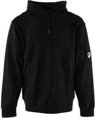 C.P. Company Blauwe Katoenen Trui voor Heren - Heren - Hoodies - Blauw - 2XL - Katoen - Hoodies & sweatvesten
