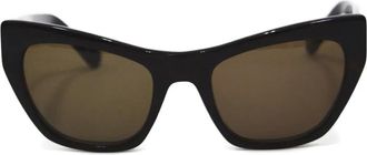 Gloria Coelho Occhiali da sole geometrici - Nero