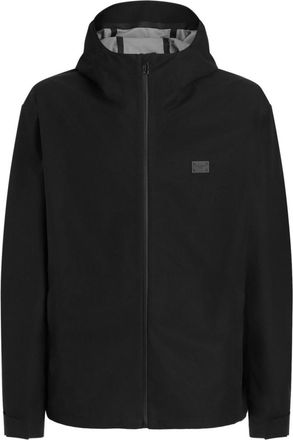 Dolce & Gabbana Black Hooded Cotton Jacket