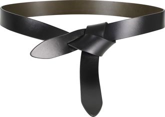 Isabel Marant Lecce GZ Knot Closure Cow Leather Belt