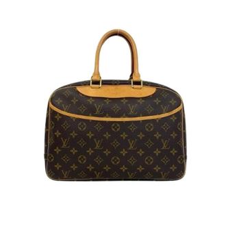 Louis Vuitton Pre-owned Handbags, female, Brown, Size: ONE SIZE Pre-owned Deauville Monogram Handbag