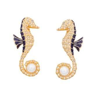 Vivetta Vivetta, Accessoires, Dames, Geel, ONE Size, Zeepaard Oorbellen