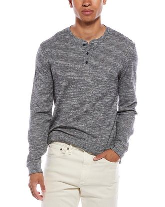 Vince Heather Double Face Henley