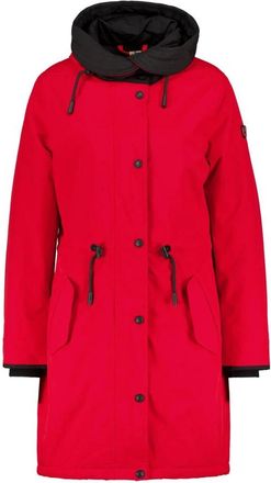 Wellensteyn Rialto Parka - Dames - Parka Jassen - Rood - L - Leer - Jassen