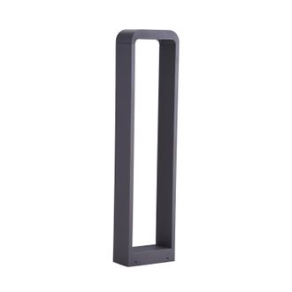 Lindby Lindby L&aacute;mpara Led Para Exterior emima En Negro De Aluminio
