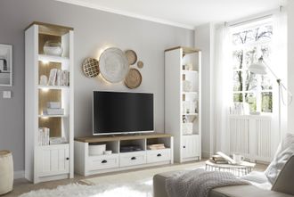 HOME AFFAIRE Wohnwand »Beauvais« Set, 3 Stk. tlg