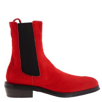 Ferragamo Frank Suede Chelsea Boots, Size 9 E