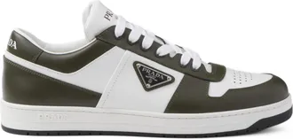 Prada Downtown leren sneakers met kleurblokken
