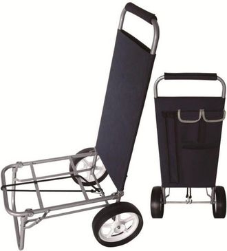 COSMA Cosma - Carro Met&aacute;lico Plegable Multiuso Transporte Accesorios De Playa Jard&iacute;n Mod.playa