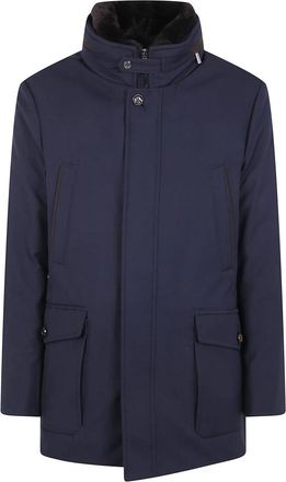 Moorer Drive Jacket - Heren - Winterjassen - Blauw - L - Jassen