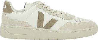 Veja V-90 O.t. Leather - Heren - Sneakers - Veelkleurig - 42 EU - Katoen - Schoenen