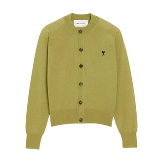 Ami Cardigans, female, Green, Size: L ADC Cardigan