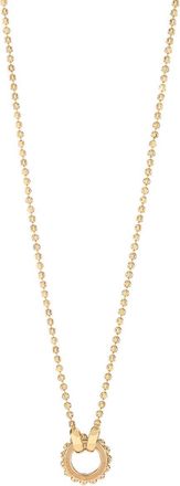 Officina Bernardi 18kt yellow gold Moon Dora necklace - women - 18kt Yellow Gold - 41