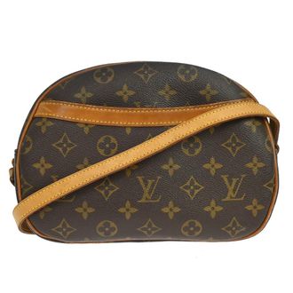 Louis Vuitton Blois Monogram Canvas Brown Canvas Handbag (Pre-Owned)