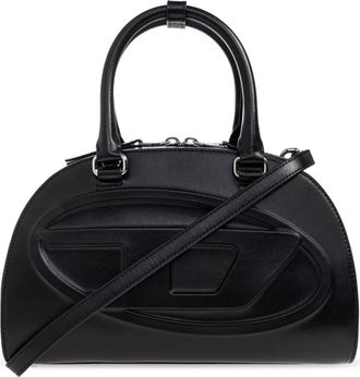 Diesel Handtas 1DR 2.0 - Dames - Handtassen - Zwart - ONE Size - Leer - Tassen