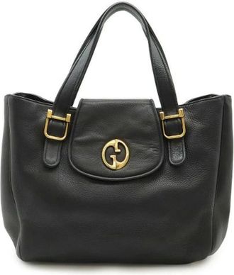 Gucci Pre-owned Handbags, female, Black, Size: ONE SIZE Pre-owned Handbag