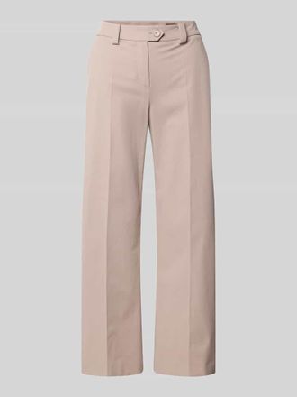 Windsor Slim Fit Hose mit B&uuml;gelfalten in Altrosa, Gr&ouml;&szlig;e 34