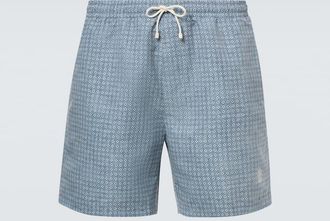 Brunello Cucinelli Printed swim trunks