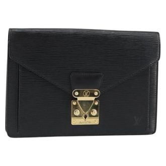 Louis Vuitton Clutch in Pelle Pre-owned - - Pre-owned - Donna - Nero - ONE SIZE
