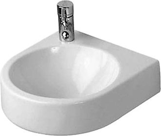 Duravit Duravit - Lavamanos Architec Sin Rebosadero Con Plataforma Para Grifer&iacute;a 360x380mm 1 Orificio Para Grifer&iacute;a Blanco