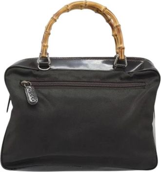 Gucci Pre-owned Handbags, female, Brown, Size: ONE SIZE Pre-owned Vintage bamboo handle bag