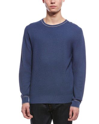 Raffi Wool-Blend Waffle Shirt