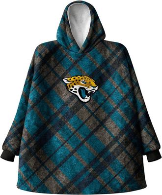 Pegasus Sports Jacksonville Jaguars Nfl Team Hooded Sherpa Blanket