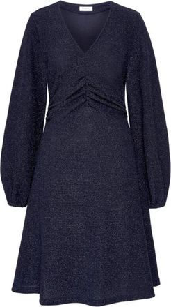 Flowers For Friends Jurk 3701 - Dames - Casual kleedjes - Blauw - XS - Nylon - Kleedjes