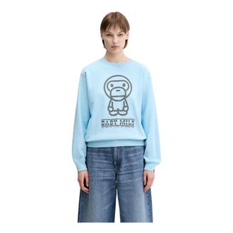 A Bathing Ape A Bathing Ape, Mujer, Sudaderas, Azul, Talla: S
