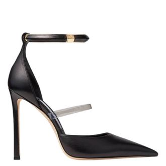 Jimmy Choo London Dreece 110 Pointed-Toe Pumps, Brand Size 37.5 ( US Size 7.5 )