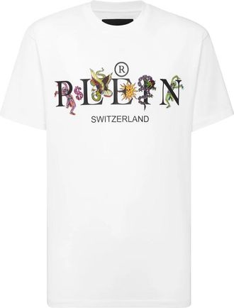 Philipp Plein T-Shirts - Heren - T-shirts - Wit - 2XL - Tops