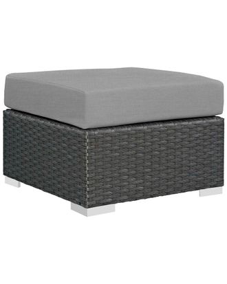 Modway Outdoor Sojourn Outdoor Patio Sunbrella Ottoman