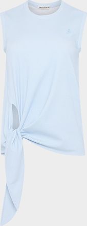 J.W.Anderson Knotted Keyhole Rib Tank Top