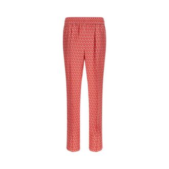 Ferragamo Dames, Broeken, Veelkleurig, Maat: XS Zijde