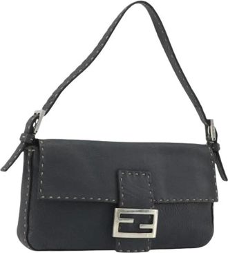 Fendi Pre-owned Cuoio borse-fendi - - Pre-owned - Donna - Nero - ONE SIZE