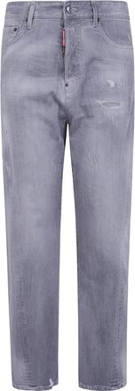 Dsquared2 Slim-fit Jeans - Heren - Slim Fit Jeans - Grijs - XS - Jeans