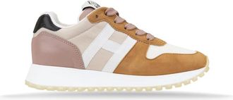 Hogan Leren en Su&egrave;de Veterschoenen - Dames - Sneakers - Veelkleurig - 35 EU - Su&egrave;de - Schoenen