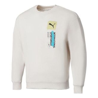 Puma Logo International Sportswear Sweatshirt White 536303-65
