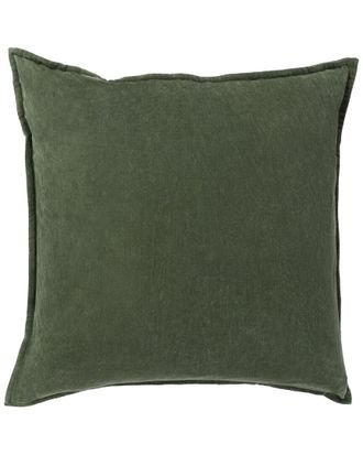 Surya Cotton Velvet Accent Pillow