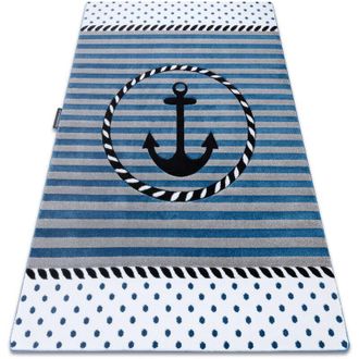 RugsX Alfombra Petit Marine Ancla Mar Azul Blue 180x270 Cm