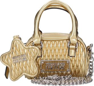 Versace Jeans Couture Tassen.. Gouden - Dames - Handtassen - Geel - ONE Size - Leer - Tassen