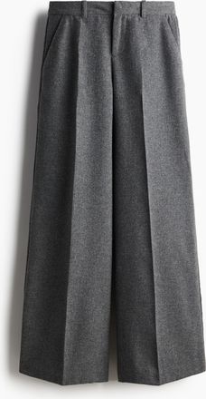 H&M Weite elegante Hose - Grau