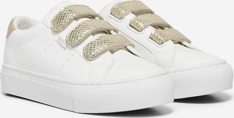 Only Shoes Sneakers met driedubbel klittenband Donna