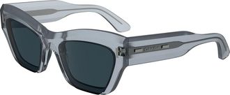 Calvin Klein CK24531S 412 Womens Sunglasses Blue Size 53