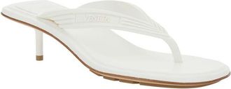 Bottega Veneta White Slip-on Basaam Heels
