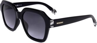 Missoni Womens 53 mm Black Sunglasses