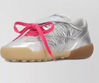 Dsquared2 leather low-top sneakers